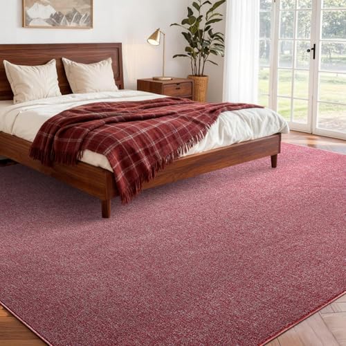 5x7 Red White Area Rug Non (16 Red/White / 5' x 7' (Rectangular))