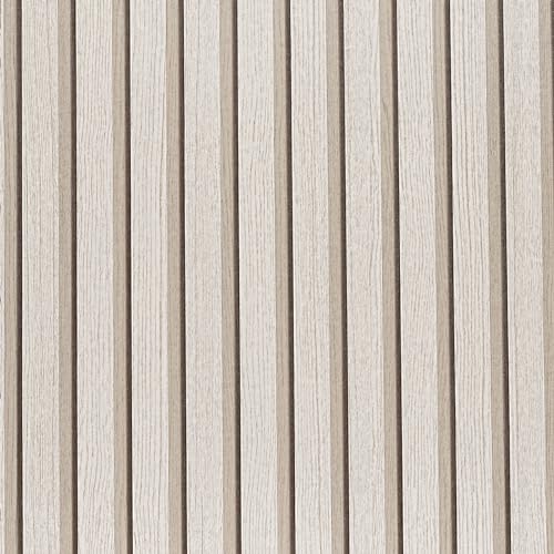 Wood Slat Peel and Stick Wallpaper (Dead Wood / 23.6" x 200")