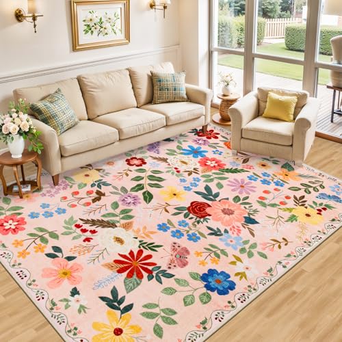 Area Rug 9x12 Living Room (Beige / 9' x 12' (Rectangular))