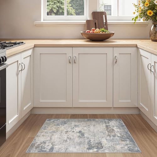 2x3 Entryway Area Rug (Blue Grey / 2' x 3' (Rectangular))