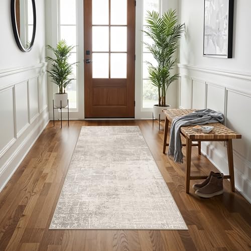 Washable 3x5 Kitchen Area Rug (3' x 5' (Rectangular) / Beige/Cream)