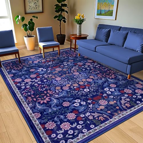 Area Rug 10x12 Living Room (Blue / 10' x 12' (Rectangular))