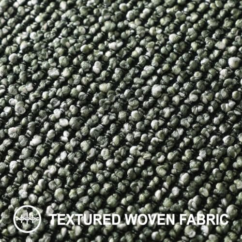Textured Woven Throw Pillow Covers 20x20 Set of 2 Olive Green (Olive Green / 20" x 20" (Pack of 2))