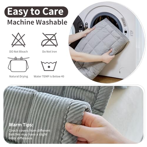 Couch Covers for Dogs (Light Grey / 1PC/27.6"x82.7")