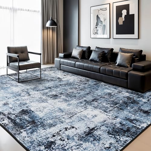 10x14 Area Rugs for Living Room (01-ocean Blue / 10' x 14' (Rectangular))