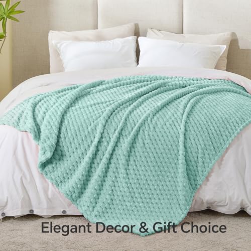 Haze Blue Twin Blanket for Couch (Haze Blue / Twin(60"x80"))