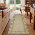 2x10 Washable Runner Rug (Jute-beige / 2' x 10' (Rectangular))