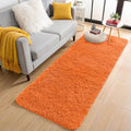 2x5 Machine Washable Runner Rugs for Hallway (2x5 Ft / Orange)