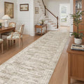 Washable 3x12 Hallway Runner Rug Non (Brown / 3' x 12' (Runner))