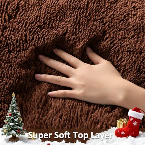 8x10 Brown Area Rugs for Living Room (Brown / 8' x 10' (Rectangular))