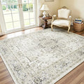5x7 Beige Area Rugs for Bedroom Living Room (Sunflower Beige / 5' x 7' (Rectangular))