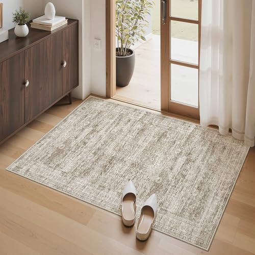 3x4 Rugs Non Slip (Brown / 3' x 4' (Rectangular))