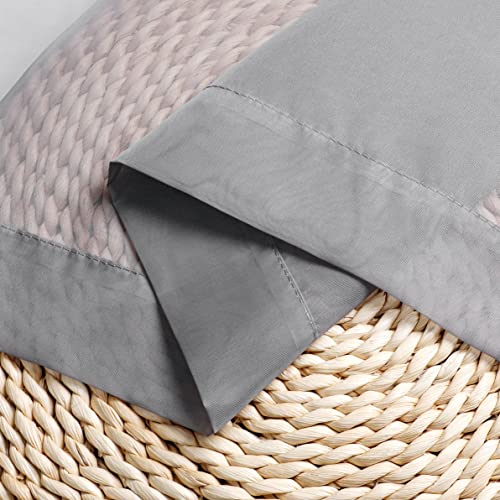 Charcoal Grey Sheer Scarf Valances for Windows 216 Inch Extra Long (Charcoal Grey / 42"W x 216"L (Pack of 2))