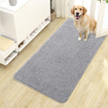 Dog Door Mat for Muddy Paws 44x24 (Light Grey / 44" X 24")