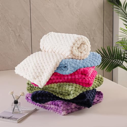 3D Fleece King Size Blanket for Bed (Stone Blue / King ( 90x104 IN ))