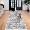 Washable 4x8 Hallway Area Rug (4' x 8' (Rectangular) / Brick)
