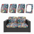 4Pcs Patio Cushion Covers (Paisley / 4PCS)