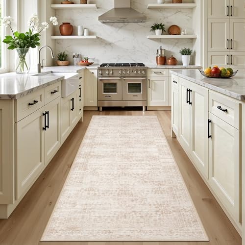 Hallway Runner Rug (Beige Brown / 2'6" x 8' (Runner))