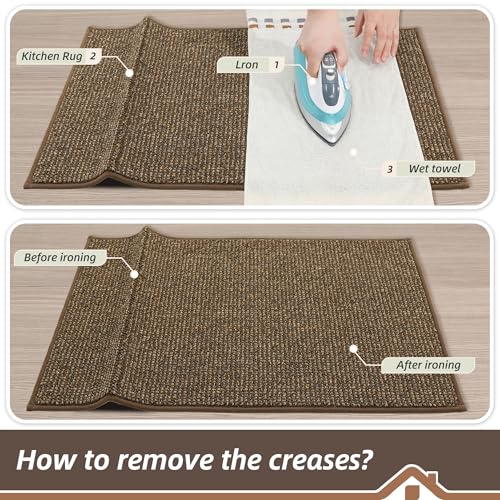 Kitchen Rugs 32"x48" (Brown / 32" X 48" (Rectangular))