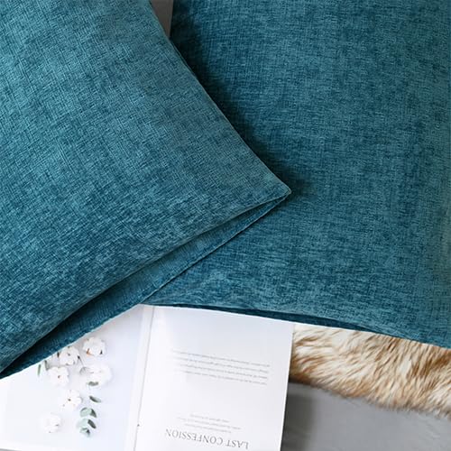 Decorative Standard Throw Pillow Covers 26 X 20 Inches Ocean Blue (26" x 20" (Pack of 2) / Ocean Blue)