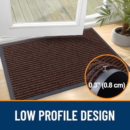 Front Door Mat 35x23 (Brown / 35" X 23")