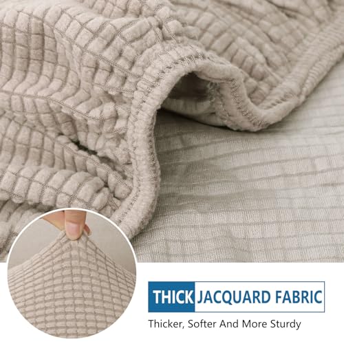 Waterproof Couch Cushion Covers for Pets (Taupe / Medium)