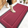 Front Door Mat Outside 47x23 (Burgundy / 47" x 23")