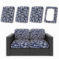 4Pcs Patio Cushion Covers (Baroque / 4PCS)