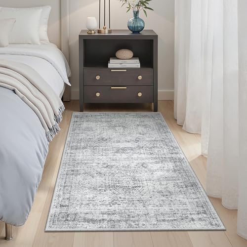 3x4 Rugs Non Slip (Grey / 3' x 4' (Rectangular))