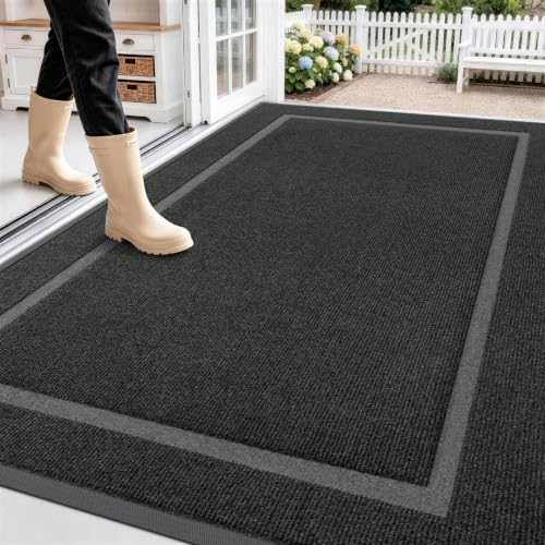 Front Door Mat Outside 71x47 (Black / 71" x 47")