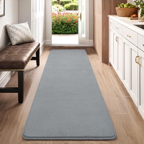 2x8 Runner Rug for Hallway (2' x 8' (Runner) / Grey)