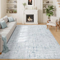 5x7 Area Rug for Living Room (Light Blue / 5' x 7' (Rectangular))