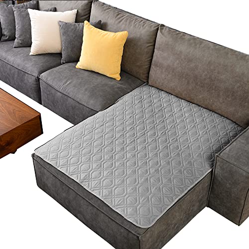 Waterproof Blanket Reversible Dog Bed Cover Pet Blanket for Furniture Bed Couch Sofa (40x50 Inch (Pack of 1) / Lightgrey)
