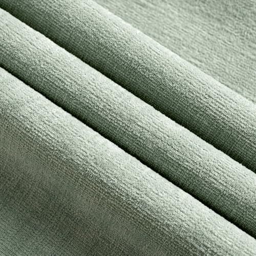 Greyish Green Chenille Couch Throw Pillow Covers (20" x 20" (Pack of 2) / Greyish Green)