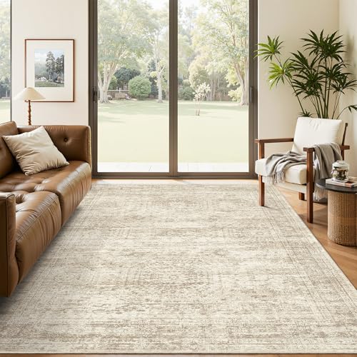 4x6 Area Rug for Living Room (Beige / 4' x 6' (Rectangular))