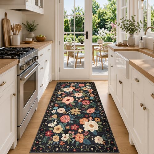 3x6 Runner Rug (Black / 3' x 6' (Rectangular))