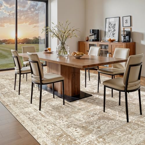 8x10 Area Rugs for Living Room (Beige/Brown / 8' x 10' (Rectangular))