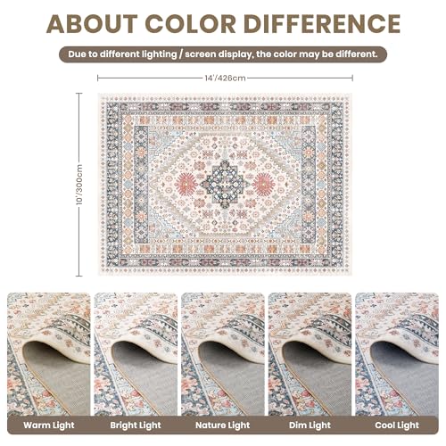 10x14 Area Rugs for Living Room (Multi Color / 10' x 14' (Rectangular))