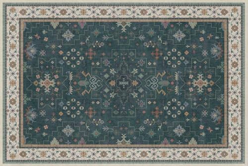 Dark Green 2x3 Door Mat Indoor Entrance Rug (2' x 3' (Rectangular) / Dark Green)