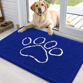Dog Door Mat for Muddy Paws 36x24 (Royal Blue / 36" X 24")