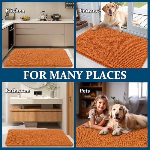 Dog Door Mat for Muddy Paws 54x24 (Clay / 54" X 24")