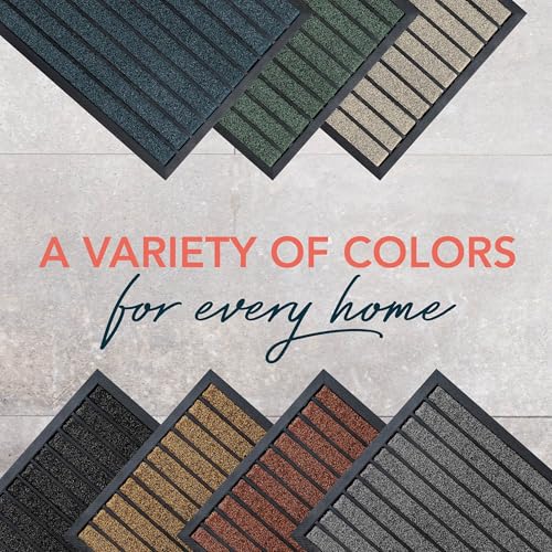 Extra Durable Door Mat Outside Entrance (36" x 24" (Rectangular) / Bright Blue)