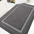 Front Door Mat Outside 59x34 (Dark Grey / 59" x 34")