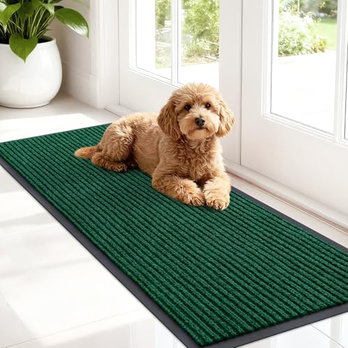 Front Door Mat 47x17 (Green / 47" X 17")