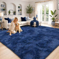 6x9 Shag Area Rug for Living Room (Royal Blue / 6' x 9' (Rectangular))