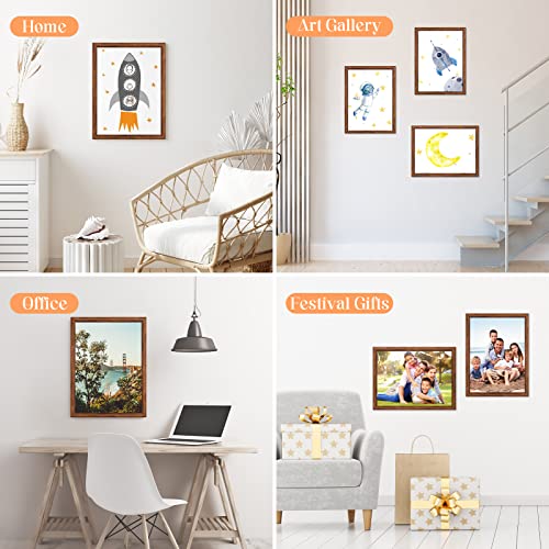 10x15 Wood Frame Brown (Brown / 10x15)