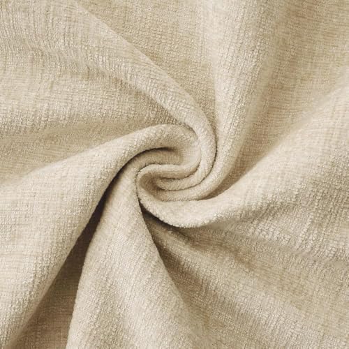 Decorative Lumbar Throw Pillow Covers 12x20 Inch Beige 2 Pack (Beige / 20" x 12" (Pack of 2))