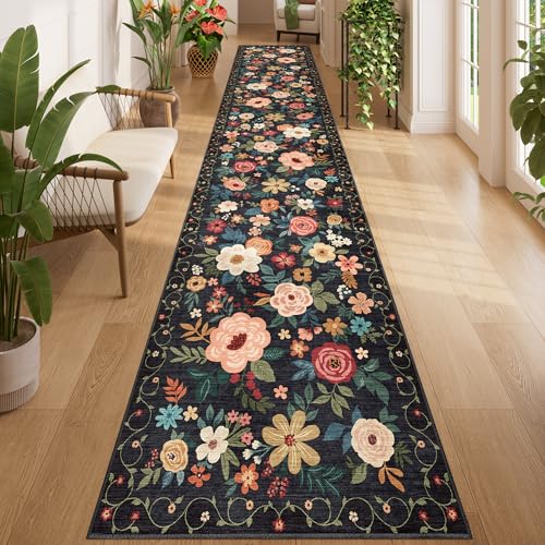 2x14 Runner Rug (Black / 2' x 14' (Rectangular))