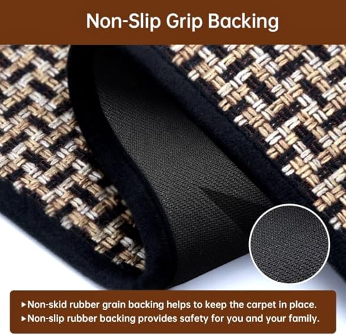 Kitchen Rugs Non Slip Washable 2 (Black)