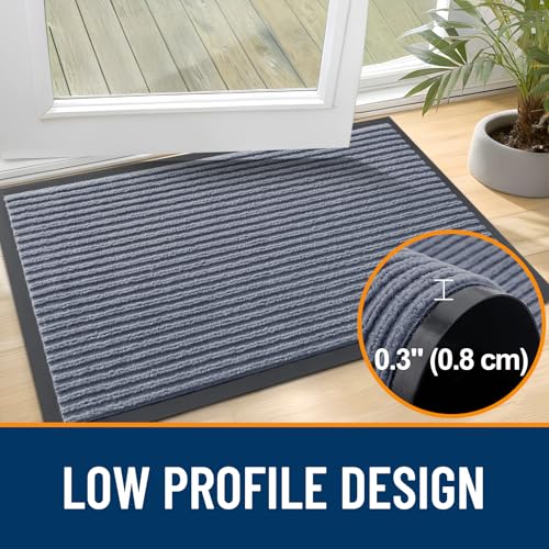 Front Door Mat 59x40 (Ash Grey / 59" X 40")